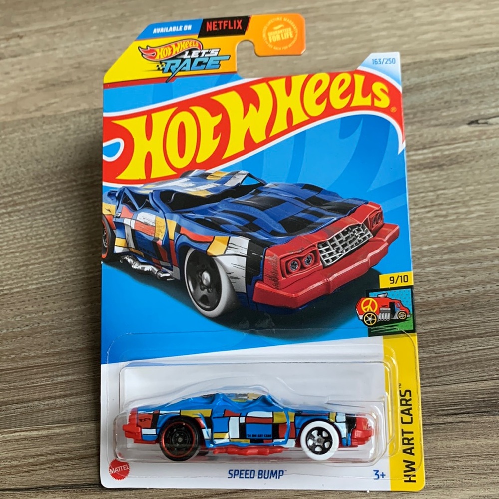 Hot Wheels Speed Bump Car T Art Car Hotwheels Speed Bump Crash Lets Race 2024 🆕